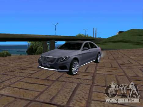 Mercedes-Benz S63 AMG (W222) for GTA San Andreas