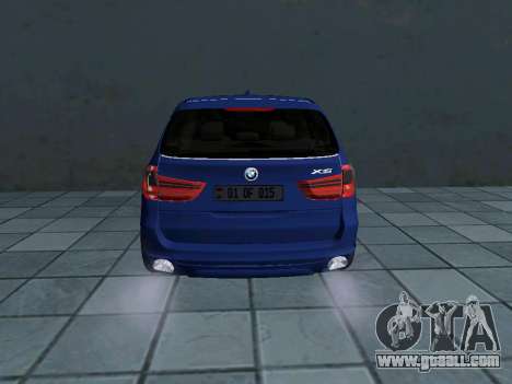 BMW X5 F15 AM Plates for GTA San Andreas
