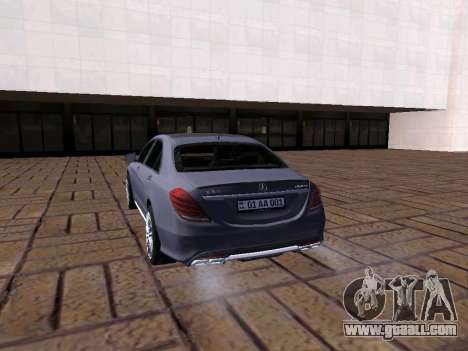 Mercedes-Benz S63 AMG (W222) for GTA San Andreas