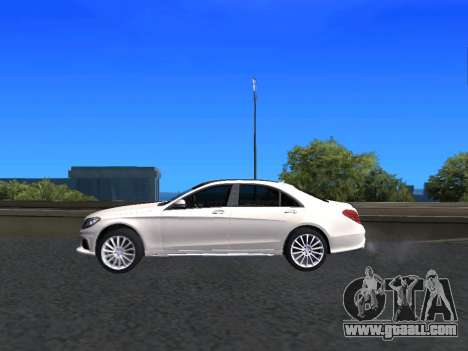 Mercedes-Benz S63 AMG (W222) for GTA San Andreas