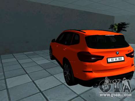 BMW X3 2021 for GTA San Andreas