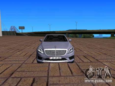 Mercedes-Benz S63 AMG (W222) for GTA San Andreas