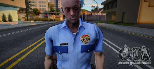 RPD Officers Skin - Resident Evil Remake v3 for GTA San Andreas