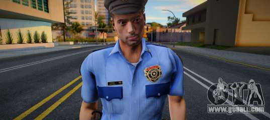 RPD Officers Skin - Resident Evil Remake v12 for GTA San Andreas