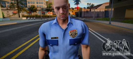 RPD Officers Skin - Resident Evil Remake v1 for GTA San Andreas