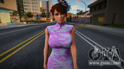 Mai Shiranui Qipao Dress for GTA San Andreas