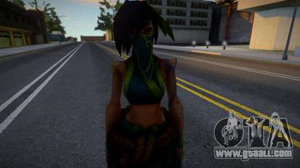 [League Of Legends] Akali Mask for GTA San Andreas