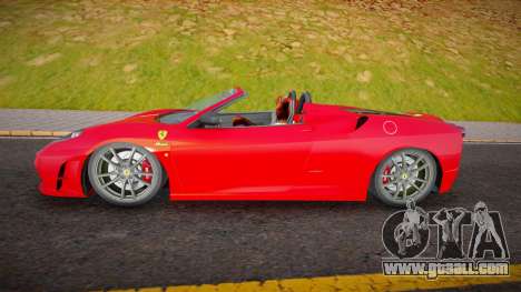 Ferrari F430 Scuderia Spider (Bunny) for GTA San Andreas