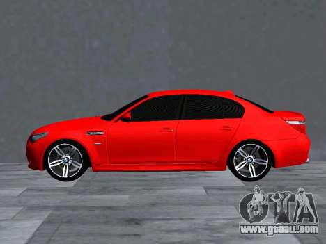 BMW M5 E60 V2 AM Plates for GTA San Andreas