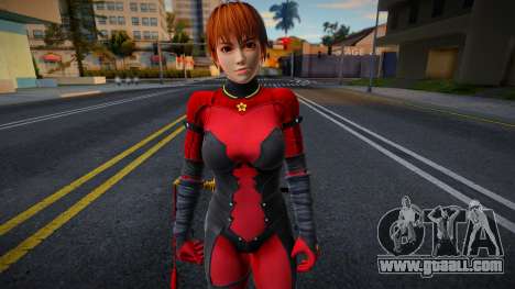 Dead Or Alive 5 - Kasumi (Costume 2) v9 for GTA San Andreas