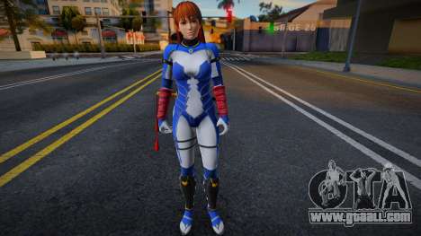 Dead Or Alive 5 - Kasumi (Costume 3) v7 for GTA San Andreas