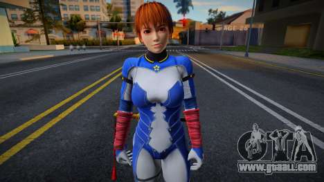 Dead Or Alive 5 - Kasumi (Costume 3) v9 for GTA San Andreas