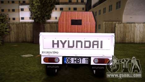 Hyundai H100 for GTA Vice City