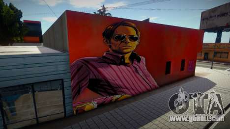 Mural Agostinho Carrara for GTA San Andreas