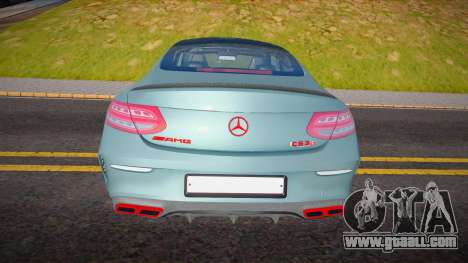 Mercedes-Benz C63 (IceLand) for GTA San Andreas