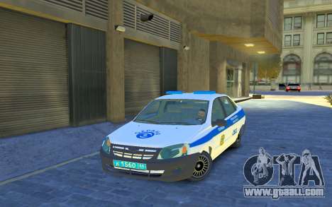 Lada Granta Police for GTA 4