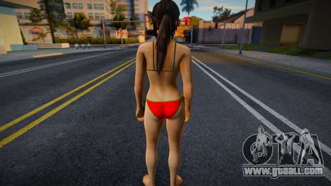 Lara Croft in a swimsuit for GTA San Andreas