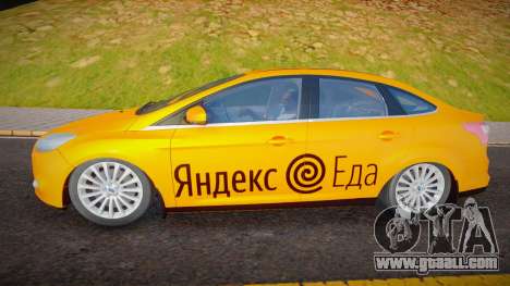 Ford Focus Yandex Eda for GTA San Andreas