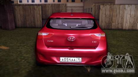 Hyundai i30 2013 3-door for GTA Vice City