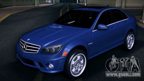 Mercedes-Benz C63 (AMG) 2010 (USA Plate) for GTA Vice City