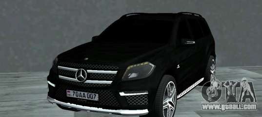 Mercedes Benz GL63 AMG for GTA San Andreas