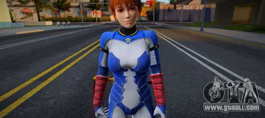 Dead Or Alive 5 - Kasumi (Costume 3) v9 for GTA San Andreas