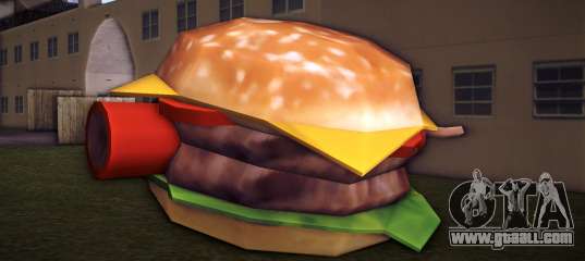 Explosive Burger Bike for GTA Vice City