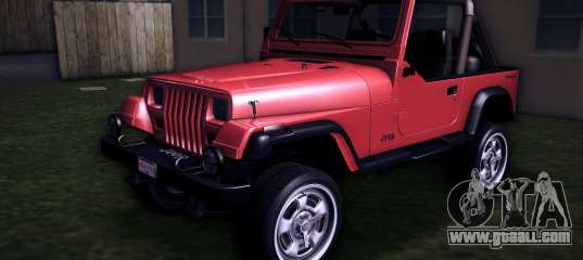 Jeep Wrangler (Armin) for GTA Vice City