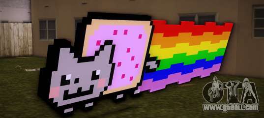 Nyan Cat Motorbike for GTA Vice City