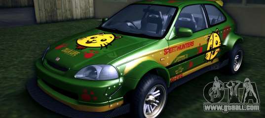 Honda Civic Type R 1997 v4 for GTA Vice City