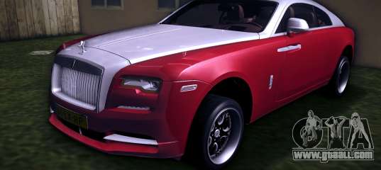 Rolls-Royce Wraith 2017 for GTA Vice City