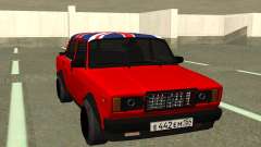VAZ 2107 England BC for GTA San Andreas