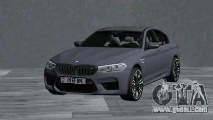 BMW M5 F90BMW M5 F90 AM Plates for GTA San Andreas
