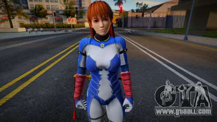 Dead Or Alive 5 - Kasumi (Costume 3) v7 for GTA San Andreas