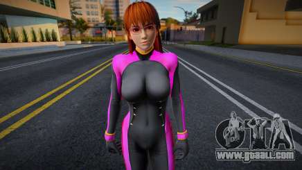 Dead Or Alive 5 - Kasumi (Toreko Suit) v8 for GTA San Andreas