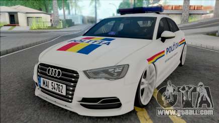 Audi A3 Politia for GTA San Andreas