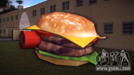 Explosive Burger Bike for GTA Vice City