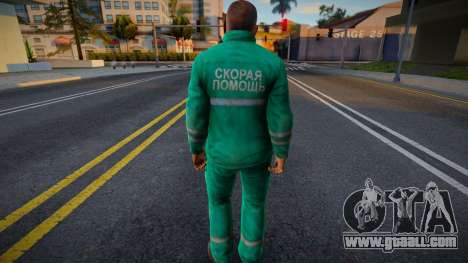 Ambulance worker v4 for GTA San Andreas