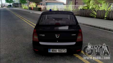 Dacia Logan 2008 Politia Unmarked for GTA San Andreas