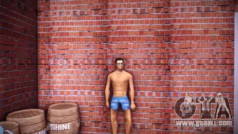 Tommy in beach shorts for GTA Vice City