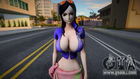 Nico Robin [Time Skip Ponytail] for GTA San Andreas