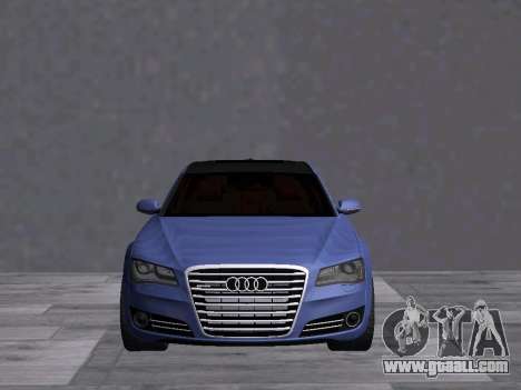 Audi A8 2012 for GTA San Andreas
