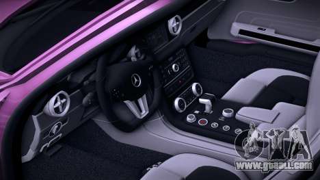 Mercedes-Benz SLS AMG (DE Plate) for GTA Vice City