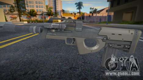 Black Tint - Suppressor, Flashlight for GTA San Andreas