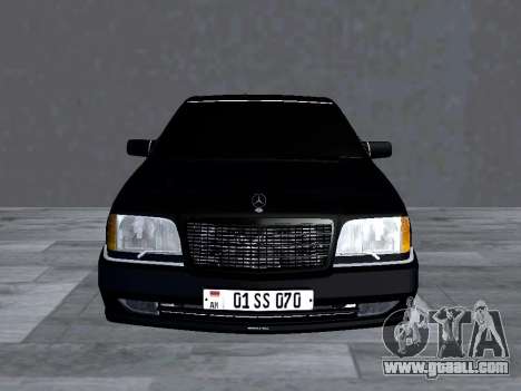 Mercedes Benz S70 AMG (W140) for GTA San Andreas