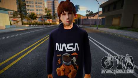 Whiteboy in NASA Hoodie for GTA San Andreas