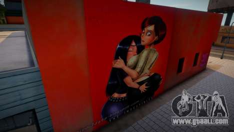 The Incredibles Wall for GTA San Andreas