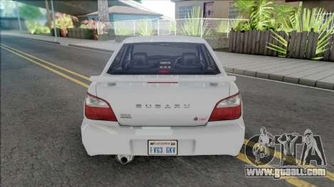 Subaru Impreza WRX STI 2001 (SA Style) for GTA San Andreas