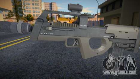 Black Tint - Suppressor, Flashlight v2 for GTA San Andreas