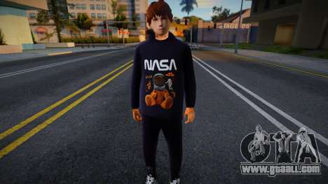 Whiteboy in NASA Hoodie for GTA San Andreas